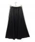 中古・古着 adidas (アディダス) LONG SATIN SKIRT ブラック サイズ:L：3000円
