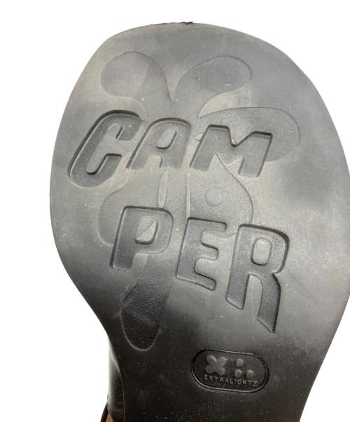 CAMPER（カンペール）CAMPER (カンペール) レザーサンダル ブラック サイズ:36の古着・服飾アイテム