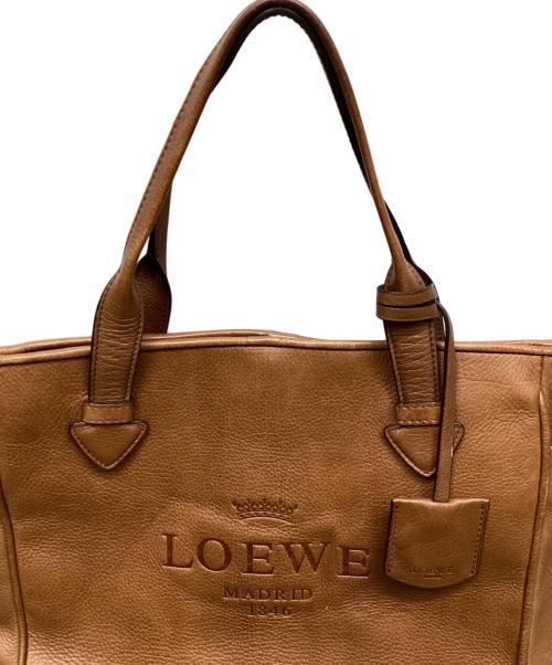 LOEWE（ロエベ）LOEWE (ロエベ) ヘリテージ トート バッグ ブラウンの古着・服飾アイテム