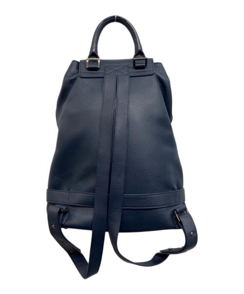 Meli Melo（メリ・メロ）Meli Melo (メリ・メロ) レザーバックパック ネイビーの古着・服飾アイテム