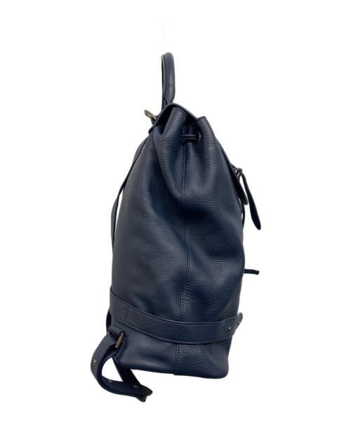 Meli Melo（メリ・メロ）Meli Melo (メリ・メロ) レザーバックパック ネイビーの古着・服飾アイテム