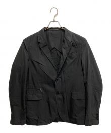 VALENTINO（ヴァレンティノ）の古着「コットンナイロン2Bジャケット」｜ブラック