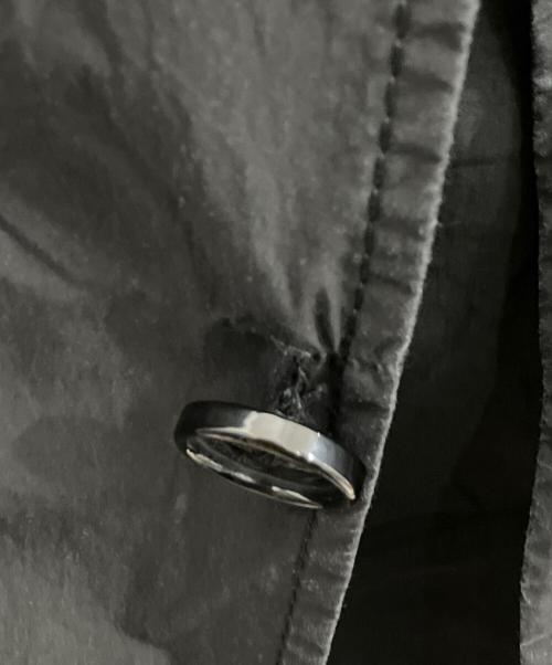 VALENTINO（ヴァレンティノ）VALENTINO (ヴァレンティノ) コットンナイロン2Bジャケット ブラック サイズ:48の古着・服飾アイテム