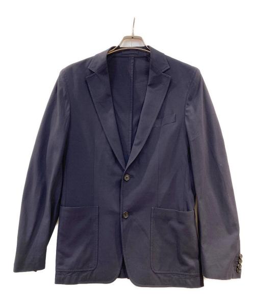 Salvatore Ferragamo（サルヴァトーレ フェラガモ）Salvatore Ferragamo (サルヴァトーレ フェラガモ) テーラードジャケット ネイビー サイズ:46の古着・服飾アイテム