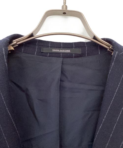 TAGLIATORE（タリアトーレ）TAGLIATORE (タリアトーレ) ウールニットジャケット/MONTECARLO ネイビー サイズ:48の古着・服飾アイテム
