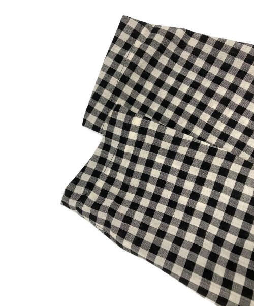 TAGLIATORE（タリアトーレ）TAGLIATORE (タリアトーレ) ギンガムチェック 2Bジャケット ブラック×ホワイト サイズ:48の古着・服飾アイテム