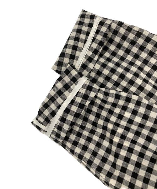 TAGLIATORE（タリアトーレ）TAGLIATORE (タリアトーレ) ギンガムチェック 2Bジャケット ブラック×ホワイト サイズ:48の古着・服飾アイテム
