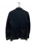 GIVENCHY (ジバンシィ) テープロゴ ジャージー シングルジャケット ブラック サイズ:46：20000円