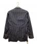 DRIES VAN NOTEN (ドリスヴァンノッテン) テーラードジャケット ブラック×ホワイト サイズ:48：23000円