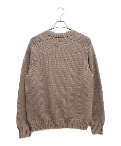 BATONER（バトナ―）BATONER (バトナ―) オープンエンドヤーン カーディガン ブラウン サイズ:SIZE 2の古着・服飾アイテム