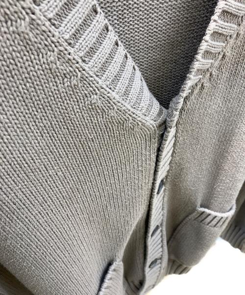 BATONER（バトナ―）BATONER (バトナ―) オープンエンドヤーン カーディガン ブラウン サイズ:SIZE 2の古着・服飾アイテム