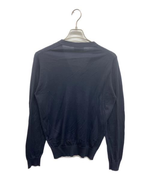 JOHN SMEDLEY（ジョンスメドレー）JOHN SMEDLEY (ジョンスメドレー) コットンカーディガン ネイビー サイズ:sの古着・服飾アイテム