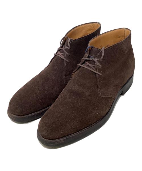 Crockett & Jones（クロケット＆ジョーンズ）Crockett & Jones (クロケット＆ジョーンズ) チャッカーブーツ　Crockett & Jones（クロケット＆ジョーンズ）　8236 ブラウン サイズ:6 1/2Eの古着・服飾アイテム