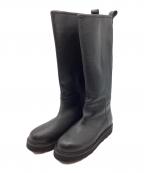 Caminandoカミナンド）の古着「ライディングロングブーツ」｜ブラック