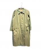 Burberry'sバーバリー）の古着「玉虫ステンカラーコート」｜オリーブ
