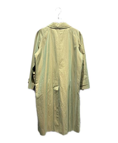 Burberry's（バーバリー）Burberry's (バーバリー) 玉虫ステンカラーコート オリーブ サイズ:6の古着・服飾アイテム