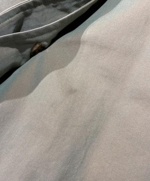 Burberry's（バーバリー）Burberry's (バーバリー) 玉虫ステンカラーコート オリーブ サイズ:6の古着・服飾アイテム