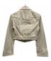 TRUSSARDI (トラサルディ) デニムショートジャケット ベージュ サイズ:XS：4500円