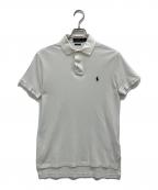 POLO RALPH LAURENポロ・ラルフローレン）の古着「ポロシャツ」｜ホワイト