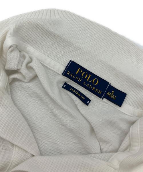 POLO RALPH LAUREN（ポロ・ラルフローレン）POLO RALPH LAUREN (ポロ・ラルフローレン) ポロシャツ ホワイト サイズ:Sの古着・服飾アイテム