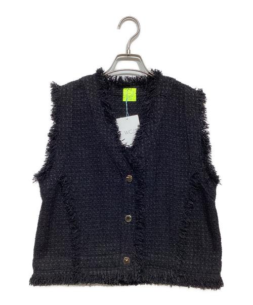WCJ（ダブルシージェイ）WCJ (ダブルシージェイ) フリンジベスト ブラック サイズ:Free 未使用品の古着・服飾アイテム
