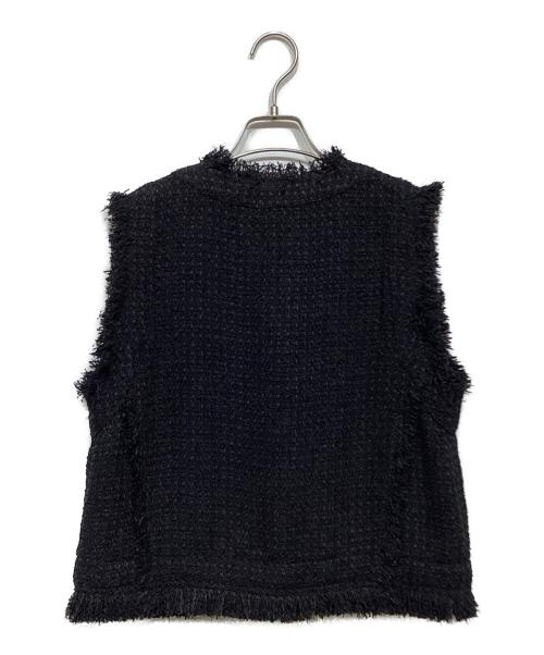 WCJ（ダブルシージェイ）WCJ (ダブルシージェイ) フリンジベスト ブラック サイズ:Free 未使用品の古着・服飾アイテム