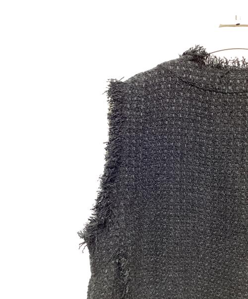 WCJ（ダブルシージェイ）WCJ (ダブルシージェイ) フリンジベスト ブラック サイズ:Free 未使用品の古着・服飾アイテム