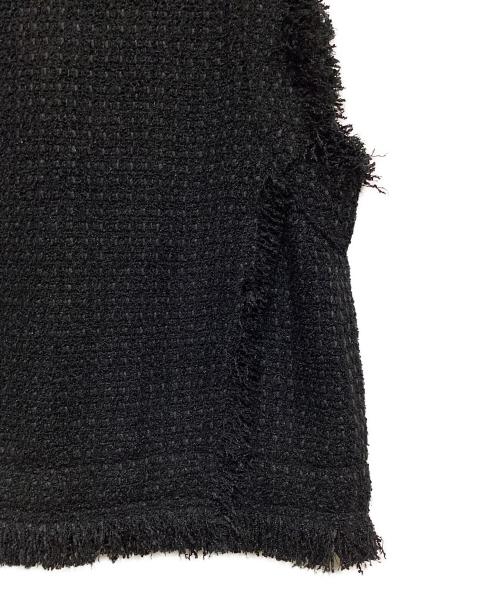 WCJ（ダブルシージェイ）WCJ (ダブルシージェイ) フリンジベスト ブラック サイズ:Free 未使用品の古着・服飾アイテム