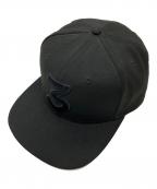 New Era×CHANCE THE RAPPERニューエラ×）の古着「キャップ」｜ブラック