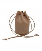 arts&craftsアーツアンドクラフツ）の古着「巾着バッグ」｜ブラウン