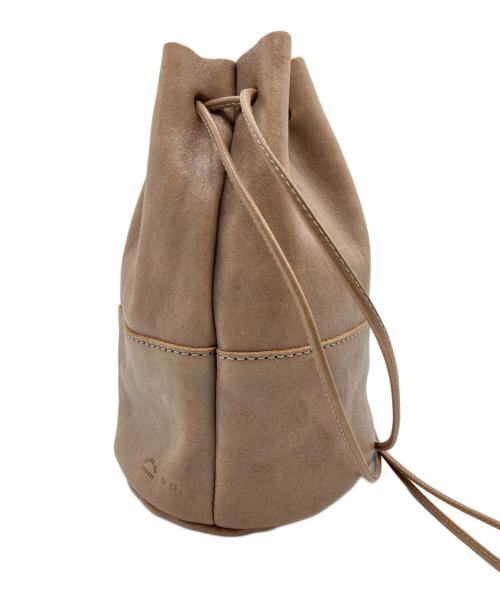 arts&crafts（アーツアンドクラフツ）ARTS&CRAFTS (アーツアンドクラフツ) 巾着バッグ ブラウンの古着・服飾アイテム