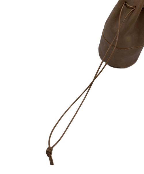 arts&crafts（アーツアンドクラフツ）ARTS&CRAFTS (アーツアンドクラフツ) 巾着バッグ ブラウンの古着・服飾アイテム