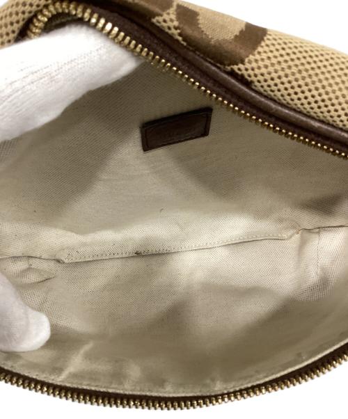 GUCCI（グッチ）GUCCI (グッチ) ジャンボGG ボディバッグ ブラウンの古着・服飾アイテム