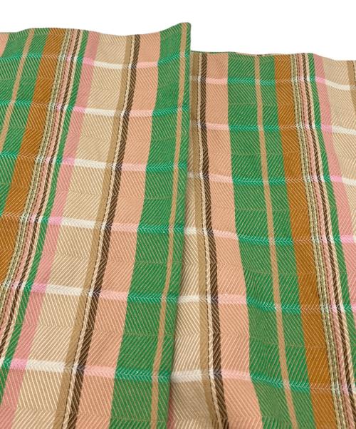 ANAYI（アナイ）ANAYI (アナイ) ヘリンボンチェックワイドパンツ ベージュ サイズ:SIZE 38の古着・服飾アイテム