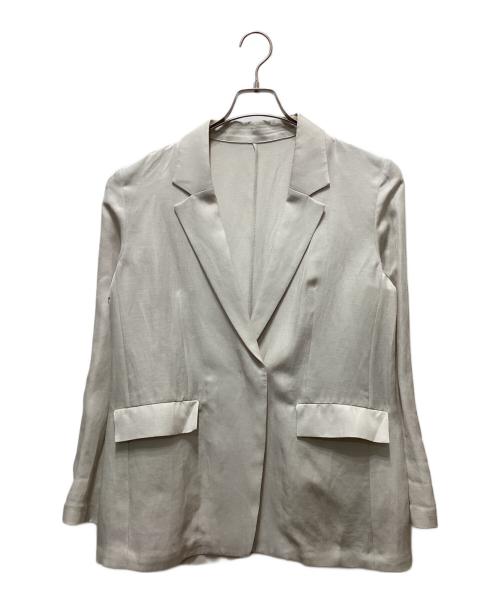 AP STUDIO（エーピーストゥディオ）AP STUDIO (エーピーストゥディオ) ツイルジャケット ベージュ サイズ:36の古着・服飾アイテム