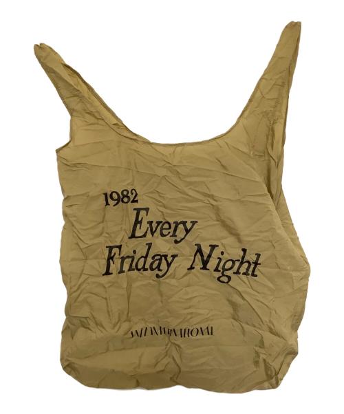 SKIN（スキン）SKIN (スキン) フォルダブルパッカブルトートwithチャーム　SKIN（スキン）　AP STUDIO別注 ベージュの古着・服飾アイテム