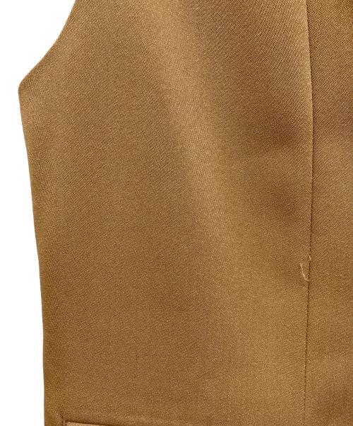 SINME（シンメ）SINME (シンメ) ジレ ベージュ サイズ:Mの古着・服飾アイテム