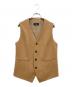 SINME（シンメ）の古着「ジレ」｜ベージュ