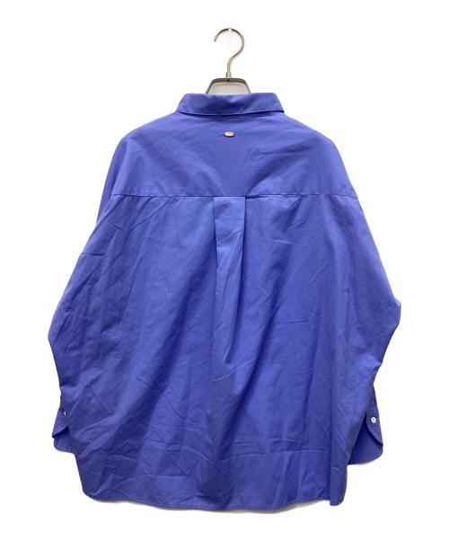 anuans（アニュアンス）anuans (アニュアンス) スタンダードシャツ ブルー サイズ:Freeの古着・服飾アイテム
