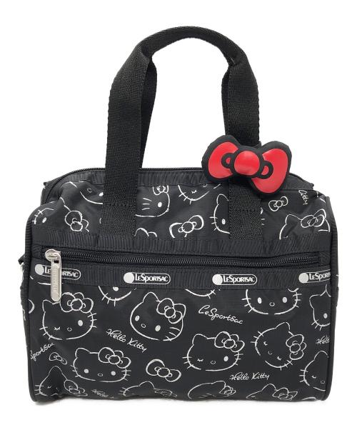 LeSportsac（レスポートサック）LeSportsac (レスポートサック) HELLO KITTY (ハローキティ) EVERYDAY SM SATCHEL ブラック サイズ:下記参照の古着・服飾アイテム