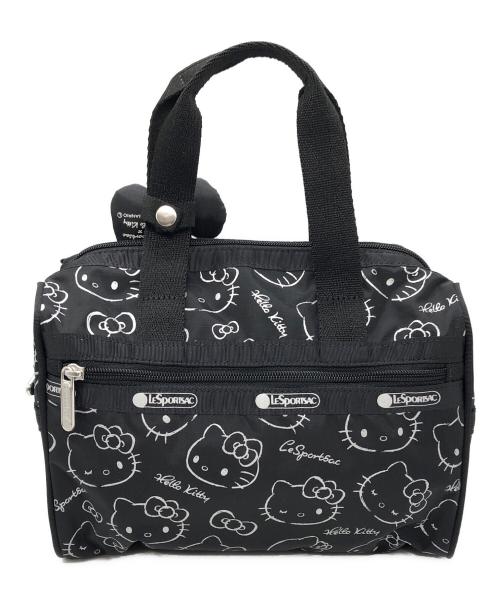 LeSportsac（レスポートサック）LeSportsac (レスポートサック) HELLO KITTY (ハローキティ) EVERYDAY SM SATCHEL ブラック サイズ:下記参照の古着・服飾アイテム