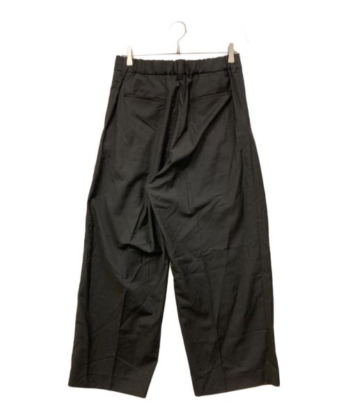 Adam et Rope（アダム エ ロペ）Adam et Rope (アダム エ ロペ) 2タック ワイドルーズ ドカンパンツ ブラック サイズ:SIZE Mの古着・服飾アイテム