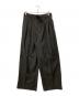 Adam et Rope（アダム エ ロペ）の古着「2タック ワイドルーズ ドカンパンツ」｜ブラック
