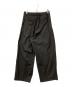 Adam et Rope (アダム エ ロペ) 2タック ワイドルーズ ドカンパンツ ブラック サイズ:SIZE M：6000円