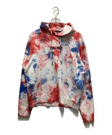 DSQUARED2（ディースクエアード）の古着「タイダイパーカー」｜ホワイト