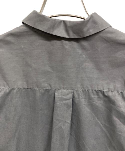 Ameri（アメリ）Ameri (アメリ) LACE LAYERED SHIRTDRESS　レース レイヤード シャツドレス グレー サイズ:Mの古着・服飾アイテム