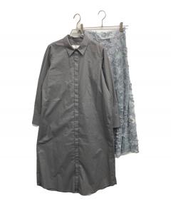 中古・古着通販】POPPY (ポピー) military flare tunic オリーブ