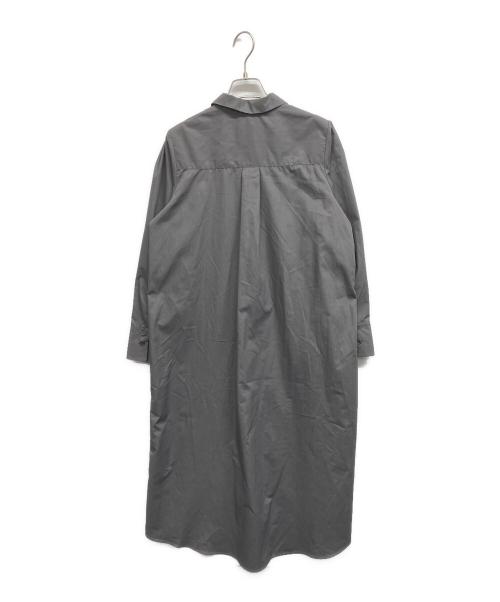 Ameri（アメリ）Ameri (アメリ) LACE LAYERED SHIRTDRESS　レース レイヤード シャツドレス グレー サイズ:Mの古着・服飾アイテム