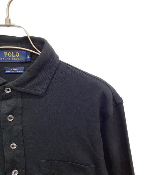 POLO RALPH LAUREN（ポロ・ラルフローレン）POLO RALPH LAUREN (ポロ・ラルフローレン) ポロシャツ ブラック サイズ:Sの古着・服飾アイテム
