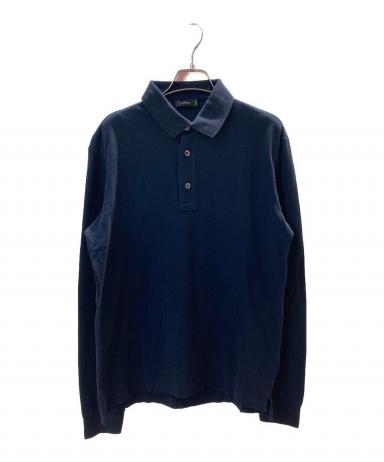 【2点セット】JIL SANDER+ ニットポロシャツ ブラック＆ネイビー S 中古・古着通販】JIL SANDER (ジルサンダー) ポロシャツ ネイビー